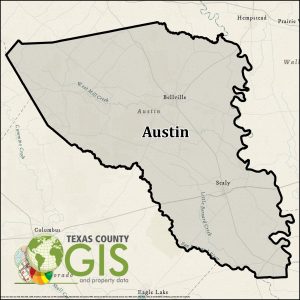 Austin County Texas GIS Shapefile And Property Data