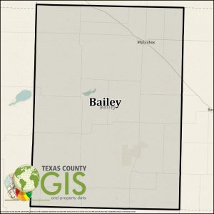 Bailey County Texas GIS Shapefile and Property Data
