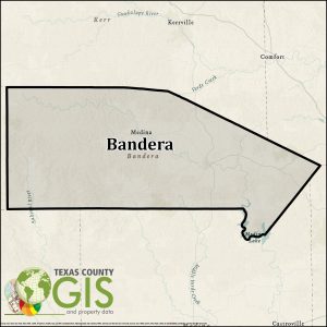 Bandera County Texas GIS Shapefile and Property Data