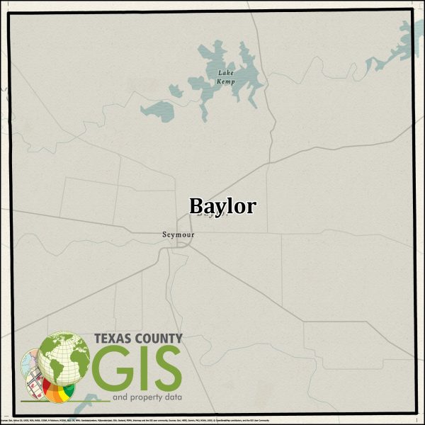Baylor County GIS Shapefile and Property Data