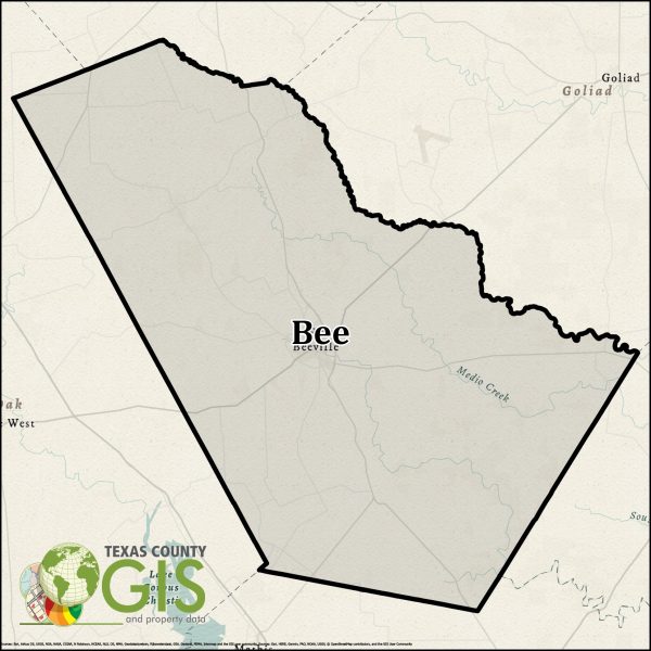 Bee County GIS Shapefile and Property Data