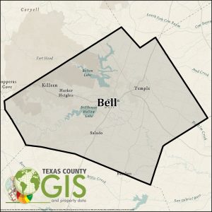 Bell County GIS Shapefile and Property Data