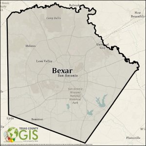 Bexar County Texas GIS Data