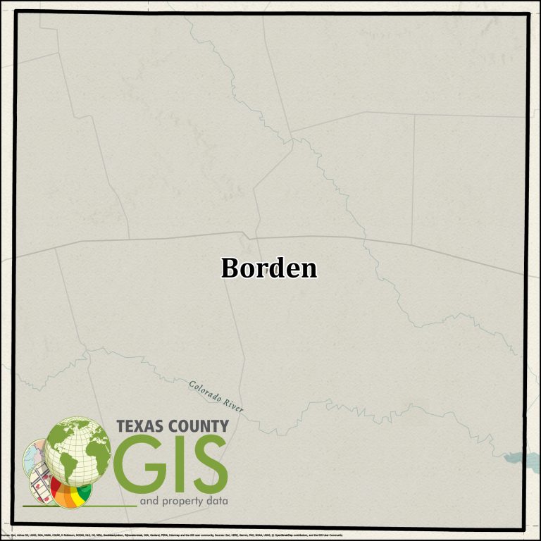 Borden County GIS Data, Shapefiles, Property