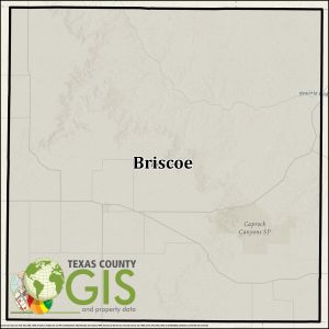 Briscoe County Texas GIS Shapefile and Property Data