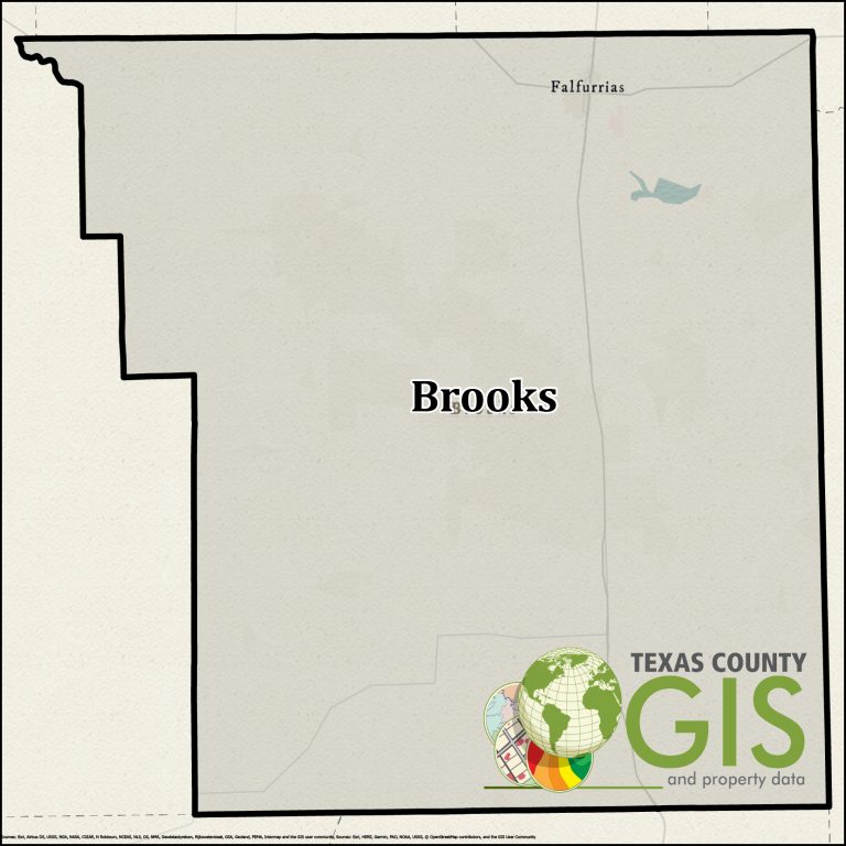 Brooks County Texas GIS Shapefile and Property Data
