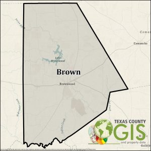 Brown County Texas GIS Shapefile and Property Data