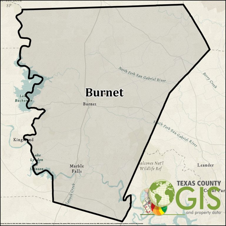 Burnet County Texas GIS