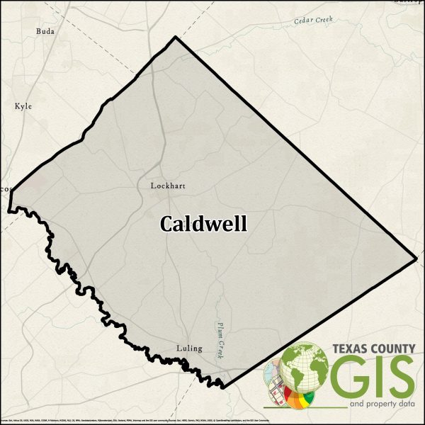 Caldwell County GIS Shapefile and Property Data