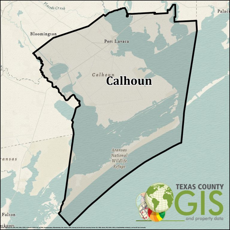Calhoun County GIS Shapefile and Property Data