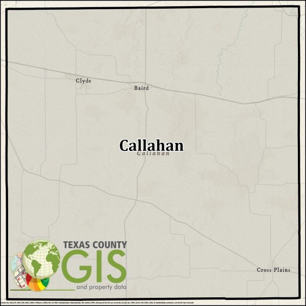 Callahan County GIS Shapefile and Property Data
