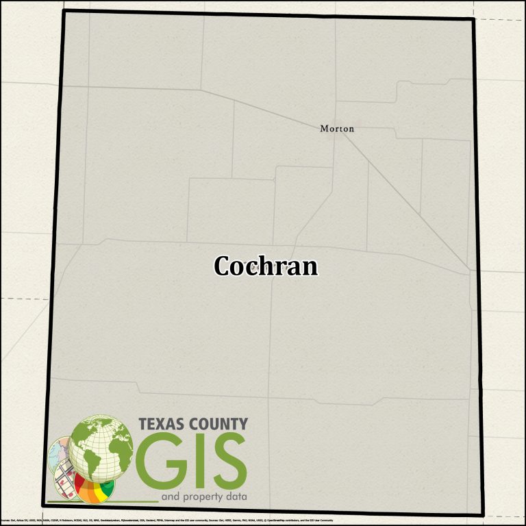 Cochran County GIS Shapefile and Property Data