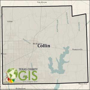 Collin County Texas GIS Shapefile and Property Data