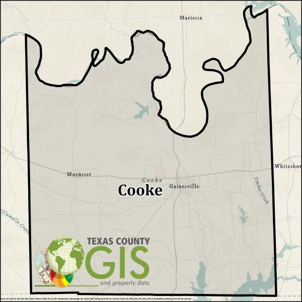 Cooke County Texas GIS Shapefile and Property Data