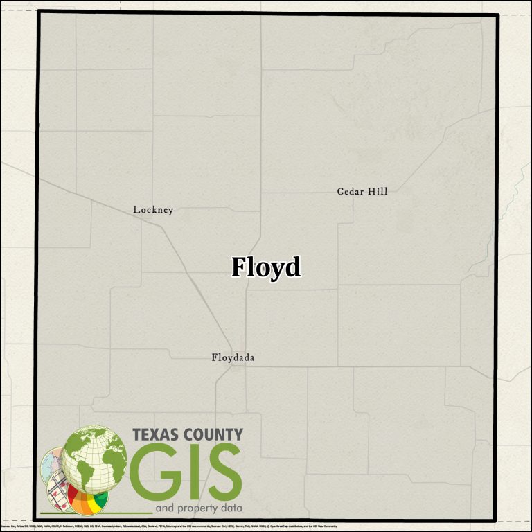 Floyd County Texas GIS Data