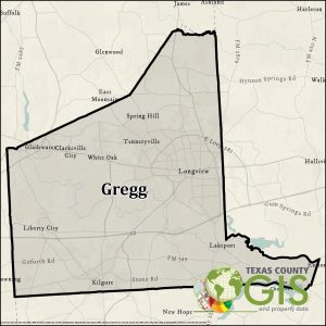 Gregg County GIS Shapefile and Property Data