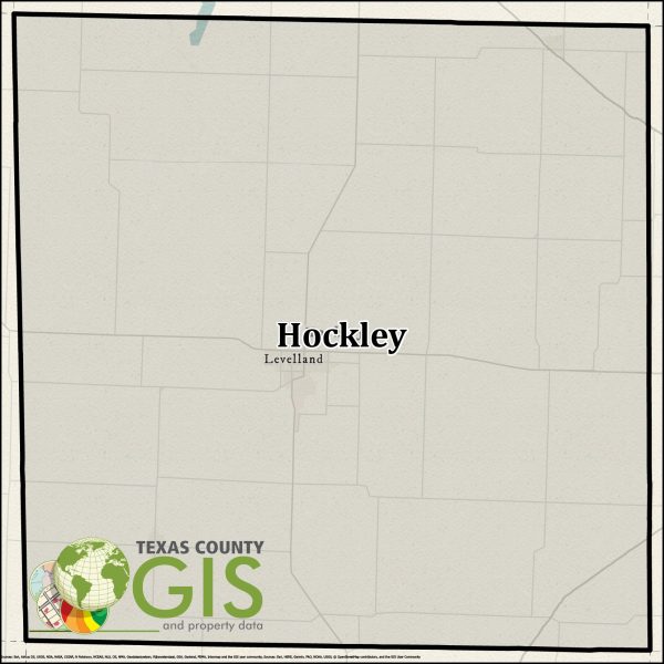 Hockley County Texas GIS Shapefile and Property Data