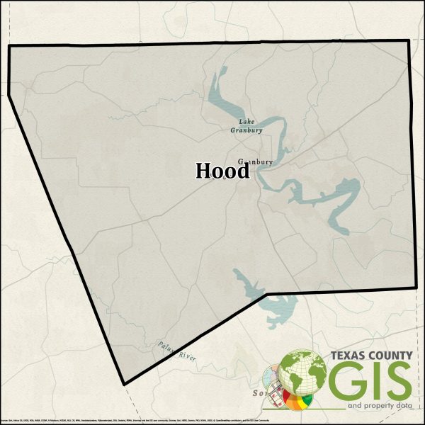 Hood County Texas GIS Shapefile and Property Data
