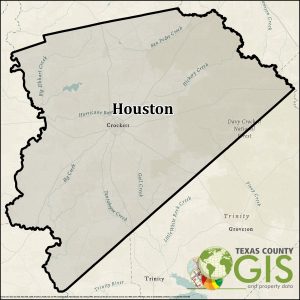 Houston County Texas GIS Shapefile and Property Data