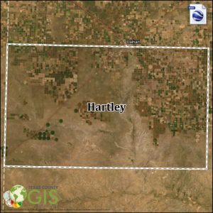 Hartley County Texas KMZ and Property Data, GIS