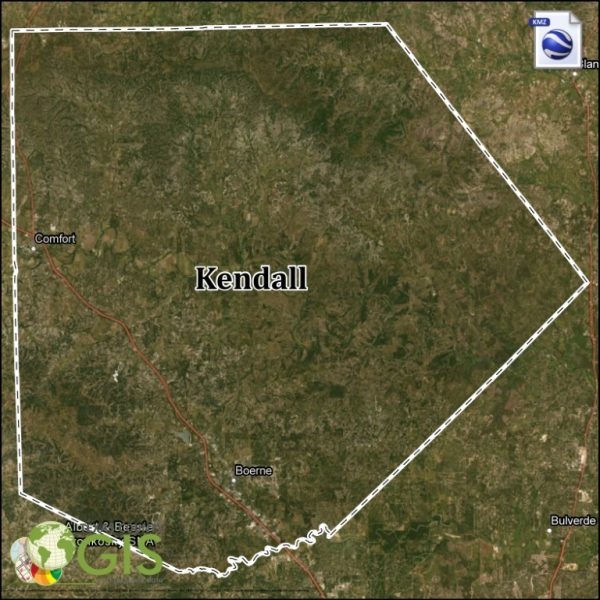 Kendall County Texas KMZ and Property Data