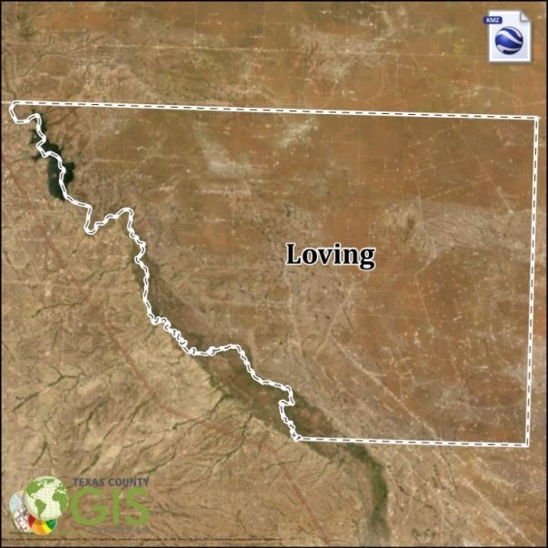 Loving County Texas KMZ and Property Data