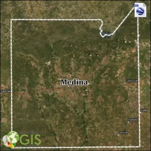 Medina County Texas KMZ Property Data