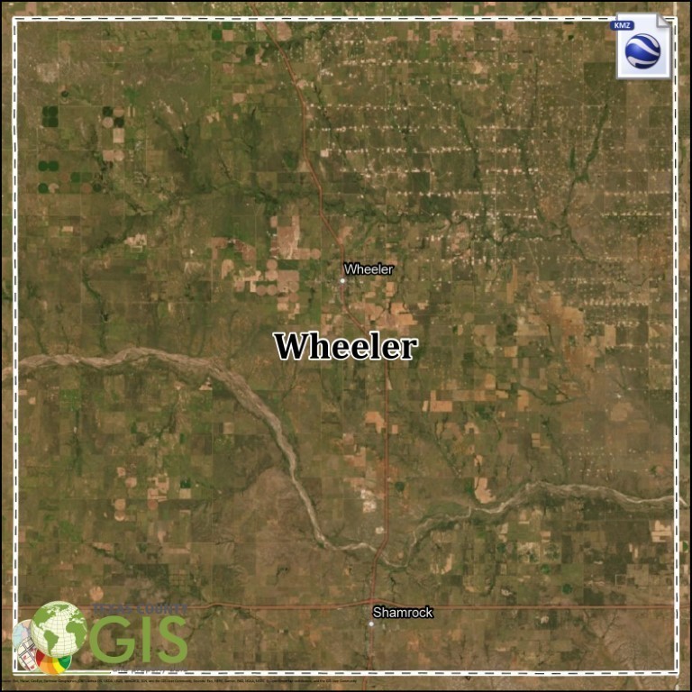 Wheeler County Texas DGN Data