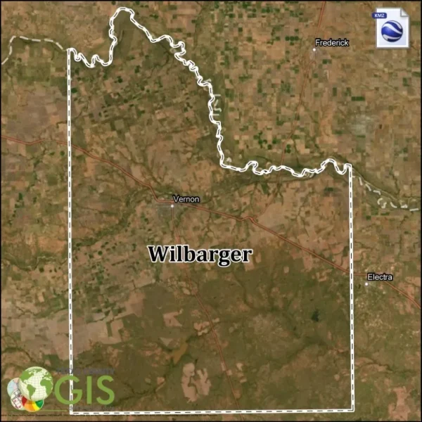 Wilbarger County Texas KMZ Data