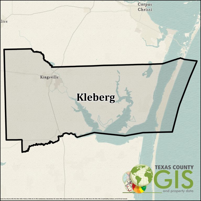 Kleberg County Texas GIS Shapefile and Property Data