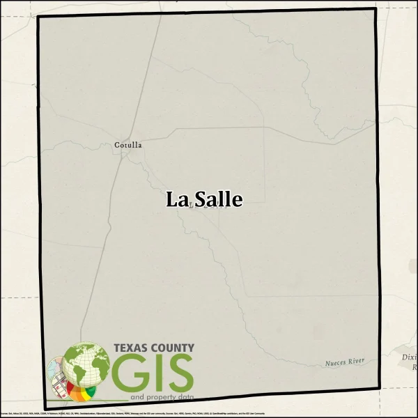 La Salle County Texas GIS Shapefile and Property Data