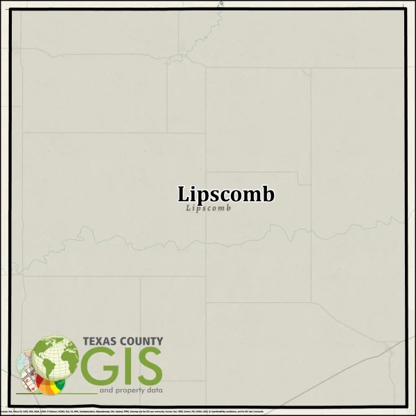 Lipscomb County Texas GIS Shapefile and Property Data