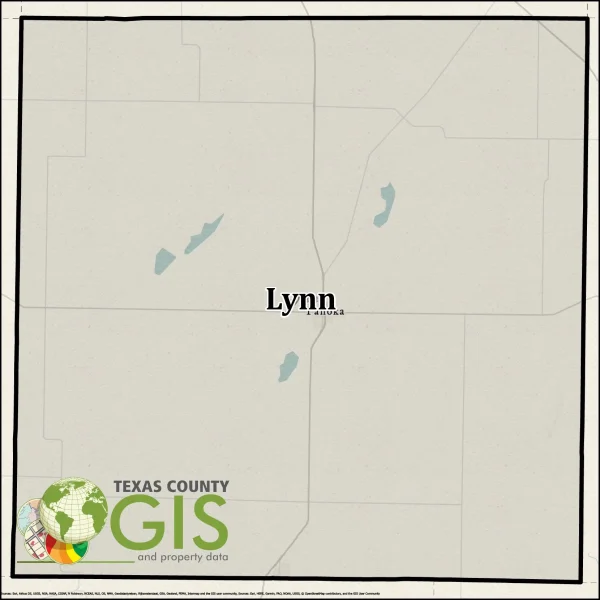 Lynn County Texas GIS Shapefile and Property Data