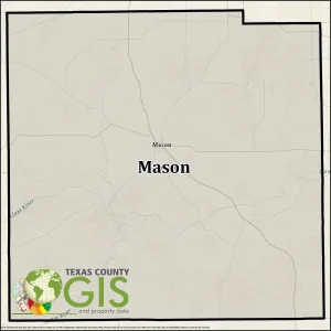 Mason County Texas GIS Shapefile and Property Data
