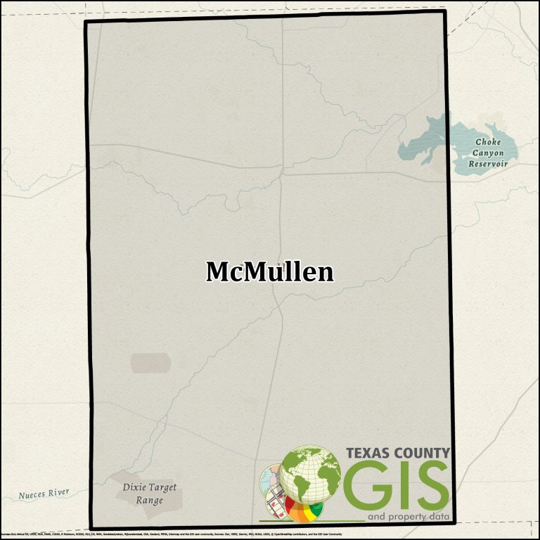 McMullen County Texas GIS Shapefile and Property Data