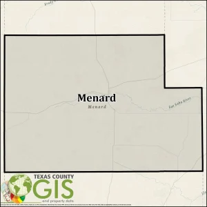 Menard County Texas GIS Shapefile and Property Data