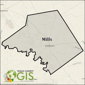 Mills County Texas GIS Shapefile and Property Data
