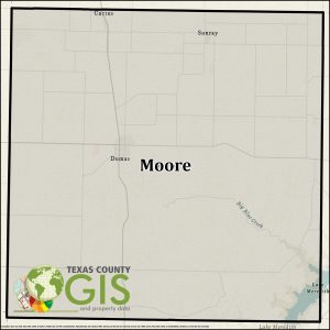 Moore County GIS Shapefile and Property Data