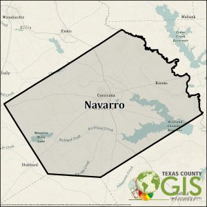 Navarro County GIS Shapefile and Property Data