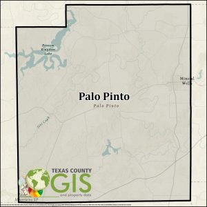 Palo Pinto County GIS Shapefile and Property Data