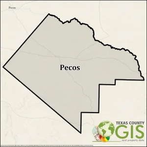 Pecos County GIS Shapefile and Property Data