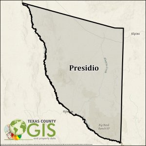 Presidio County Texas GIS Shapefile and Property Data