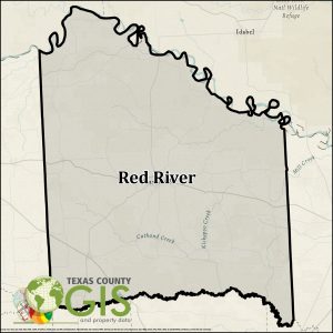 Red River County GIS Shapefile and Property Data