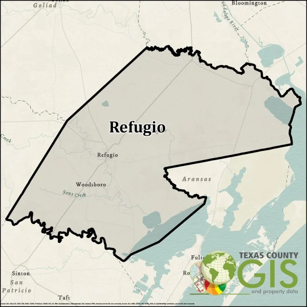 Refugio County Texas GIS Shapefile and Property Data