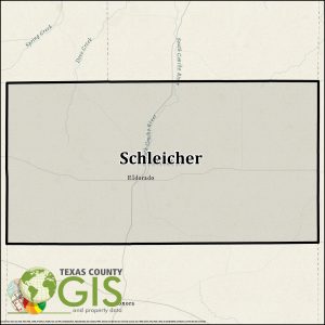 Schleicher County Texas GIS Shapefile and Property Data