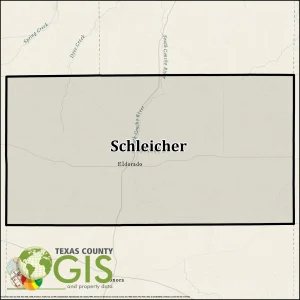 Schleicher County Texas GIS Shapefile and Property Data