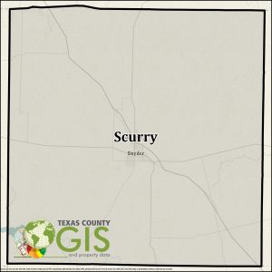 Scurry County Texas GIS Shapefile and Property Data