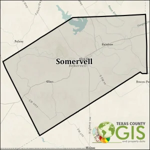 Somervell County Texas GIS Shapefile and Property Data