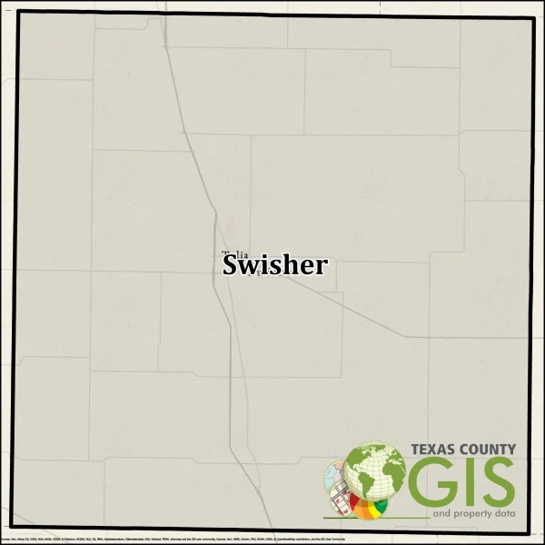 Swisher County Texas GIS Shapefile and Property Data