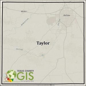 Taylor County Texas GIS Shapefile and Property Data